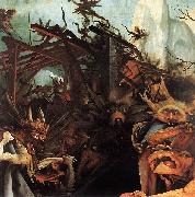 Matthias Grunewald The Temptation of St Anthony oil painting on canvas